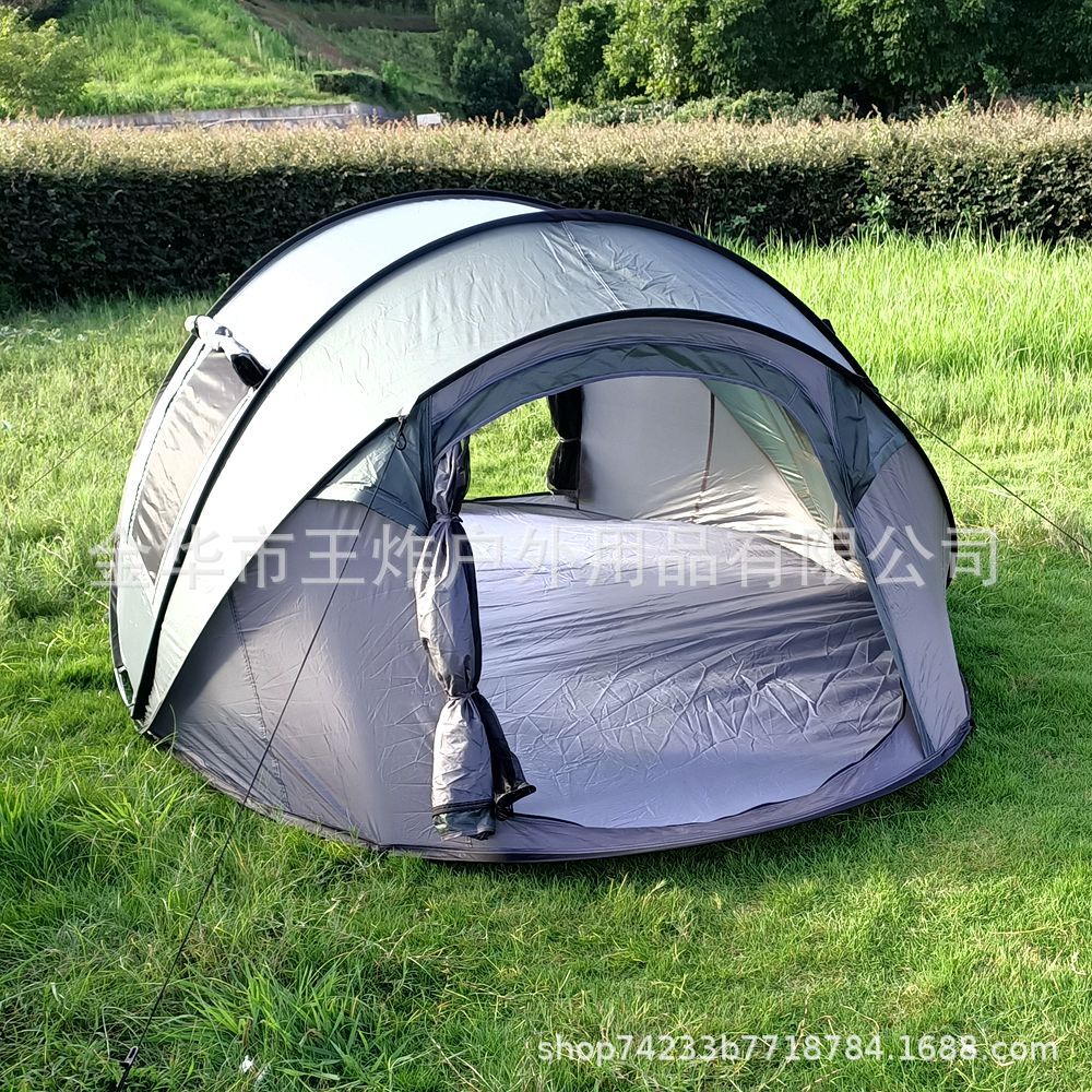 Fully Automatic Hand Throw Quick Open Tent Indoor Children's Tent Camping Windproof Rainproof Sunproof Tent