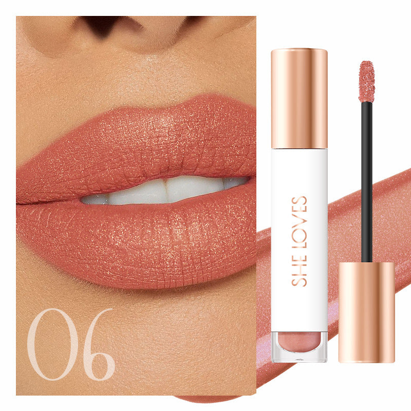 SHELOVES Diamond Fine Shimmer Matte Liquid Lipstick LiquidLipstick Wholesale Lip Gloss