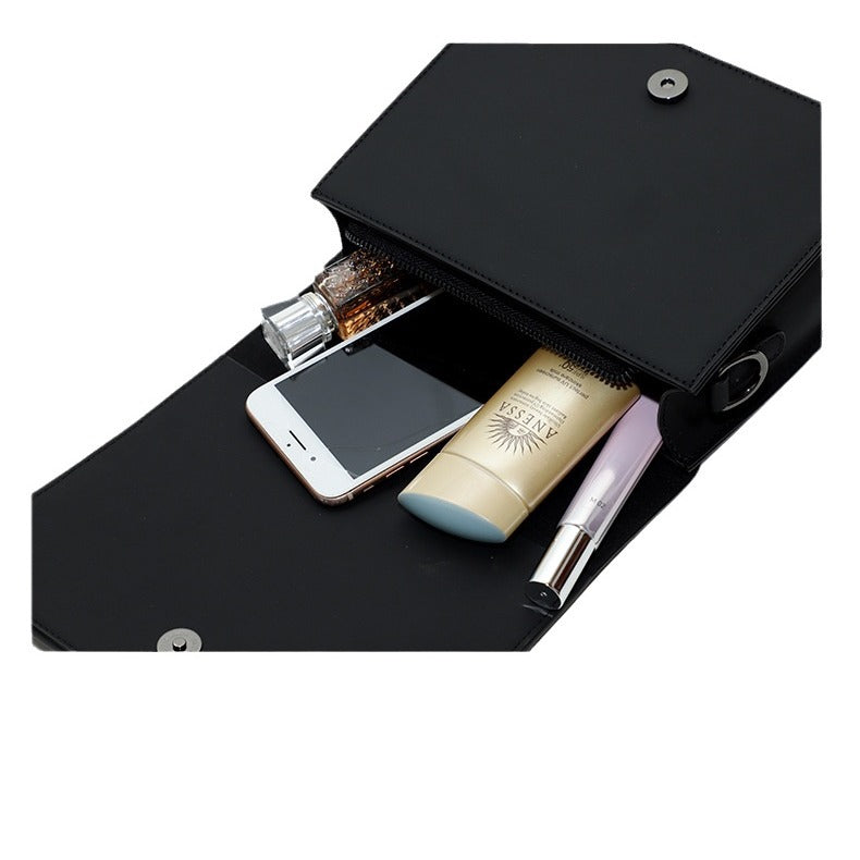 Spring and Autumn New Trendy Fashion Korean Style Small Square Bag Personality Stylish Simple Shoulder Bag Niche Design Crossbody Women's Bag