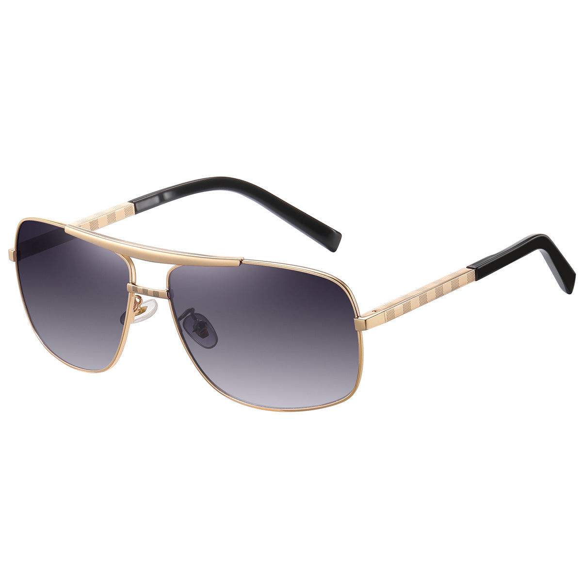 New style sunglasses for men ATTITUDE Vintage Square Frame Slingshot Sunglasses Trendy Men Street Style Fashion shades