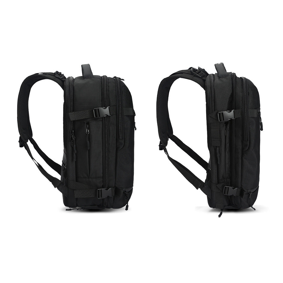 ozuko Men's Backpack Business Travel Computer Bag Outdoor Multifunctional Commuting Backpack Waterproof