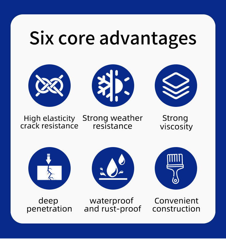 Waterproof Sealant for Roof and Floor, Crack Repair, High Elasticity, Anti-Crack, Wall Gap Sealant