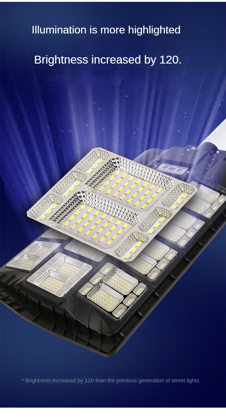 600W 800W 1000W High-Power Energy-Saving Outdoor Integrated Solar Lamp