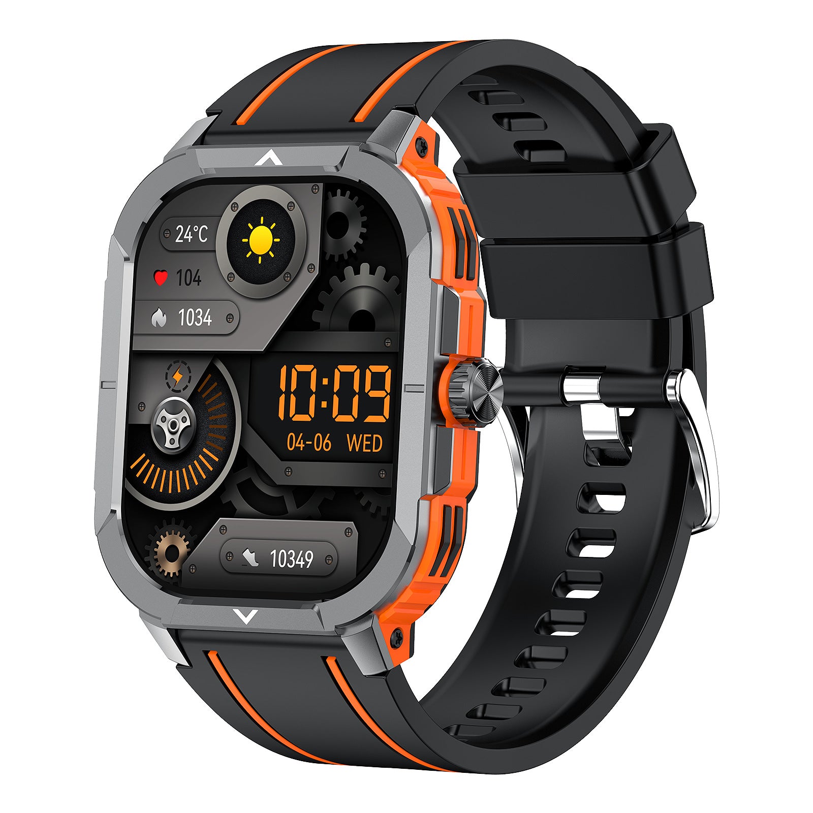 Private Model HK56Smart Watch Bluetooth Calling2.06AMOLED Outdoor Sports Screen Three-Proof Hot-Selling Sports Health