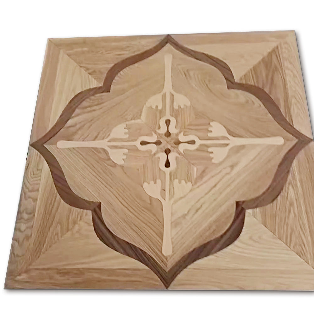 ENF&B Certified Luxury Versailles Palace Style Solid Oak Art Parquet Engineered Wood Flooring Waterproof Living Room Park