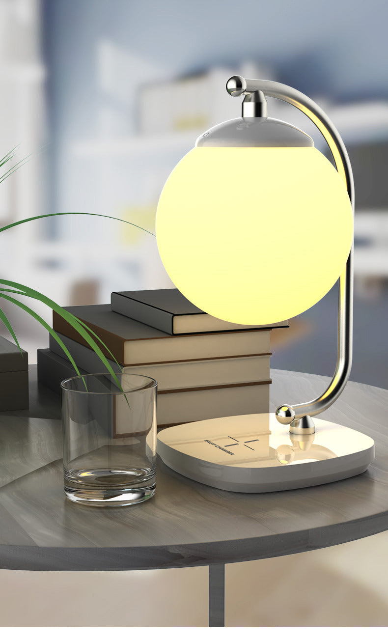 Moon15w Radio Outdoor Camping Atmosphere Lamp Bedroom Table Lamp Bedside High-end Eye Protection Night Light