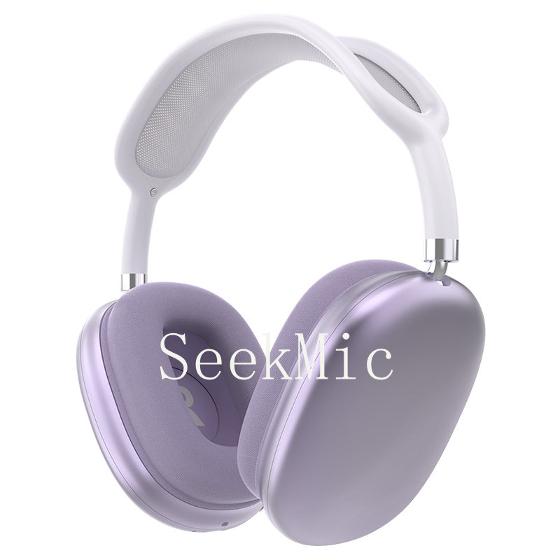 Hot-selling Over-ear Bluetooth Headphones with Long Battery Life, Wireless Headset Compatible with Apple Max Huawei