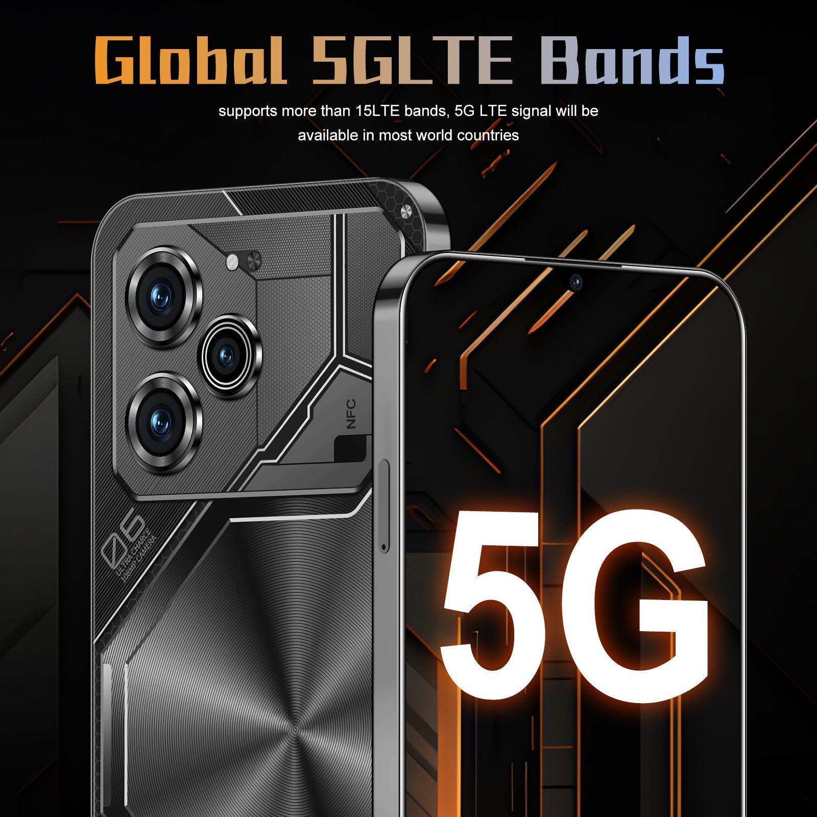 New Arrival Mobile Phone Pova6 Pro Android Large Screen In Stock16+1T smartphone factory price(Popular)
