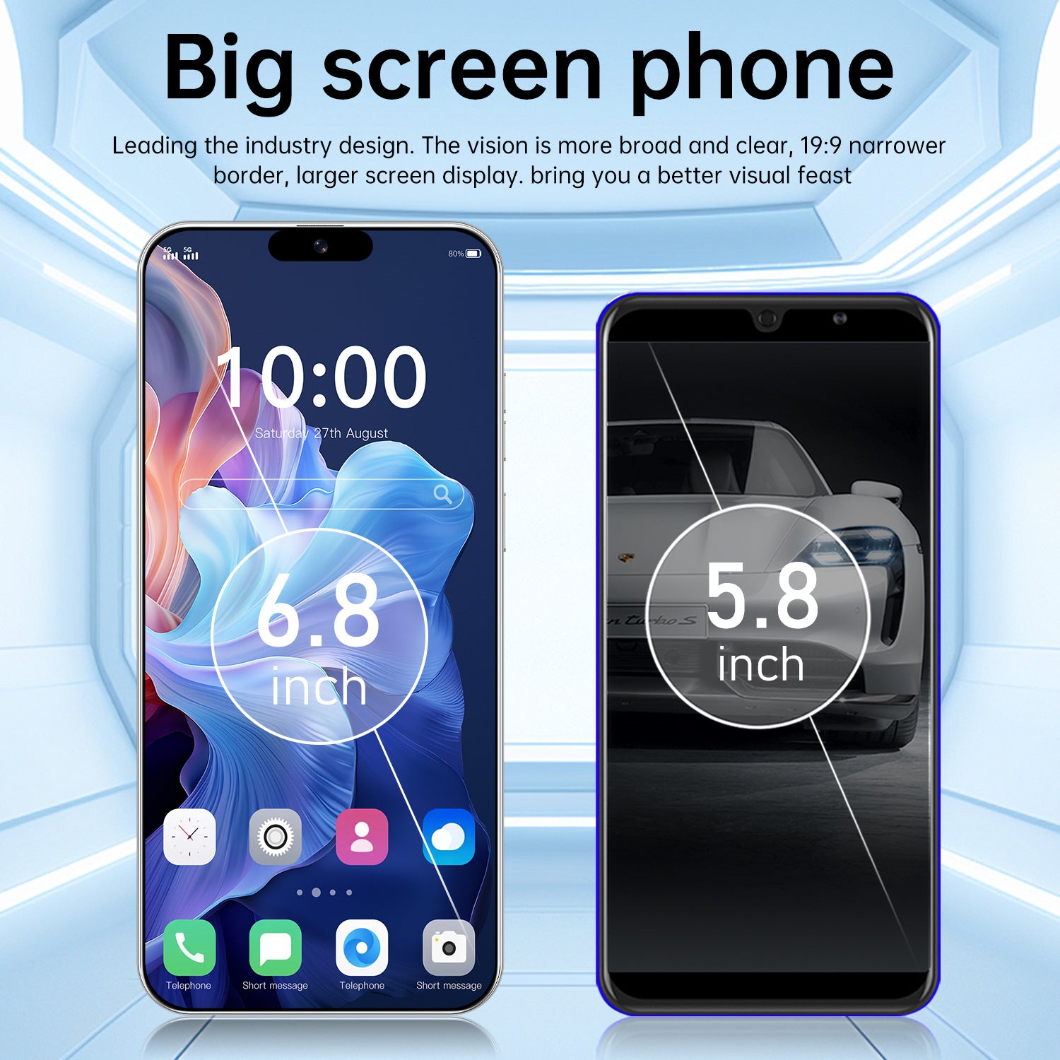 New C15 ProMax In-stock Android Phones16+1T Mobile phone factory available