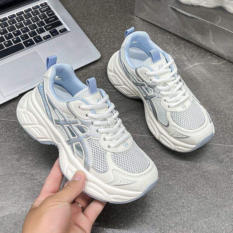 Exported Italian Original Clearance Dad Shoes Summer New Women's Running Hollow Sports Shoes Thick Sole