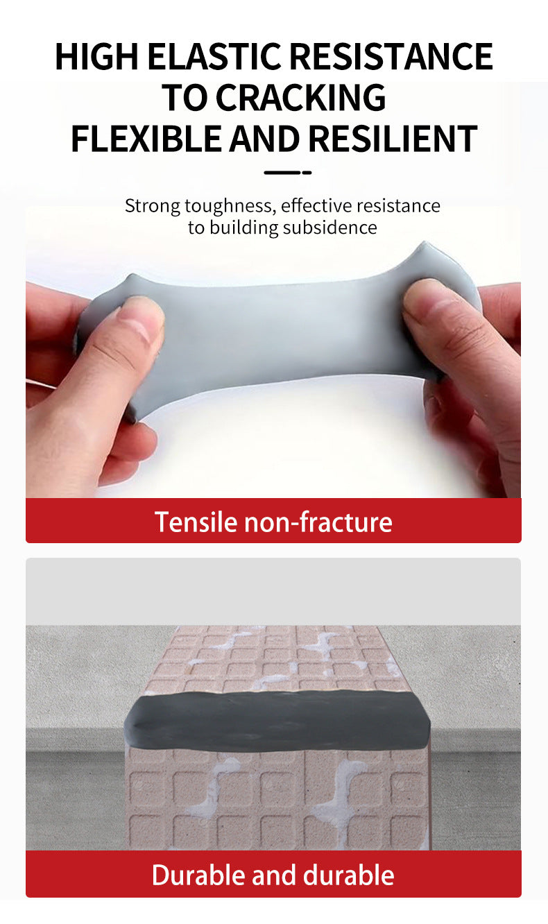 Roof Leak Road Sealer Waterproof Anti-Crack Sealant Ground Crack Wall High Elastic Anti-Crack Grout