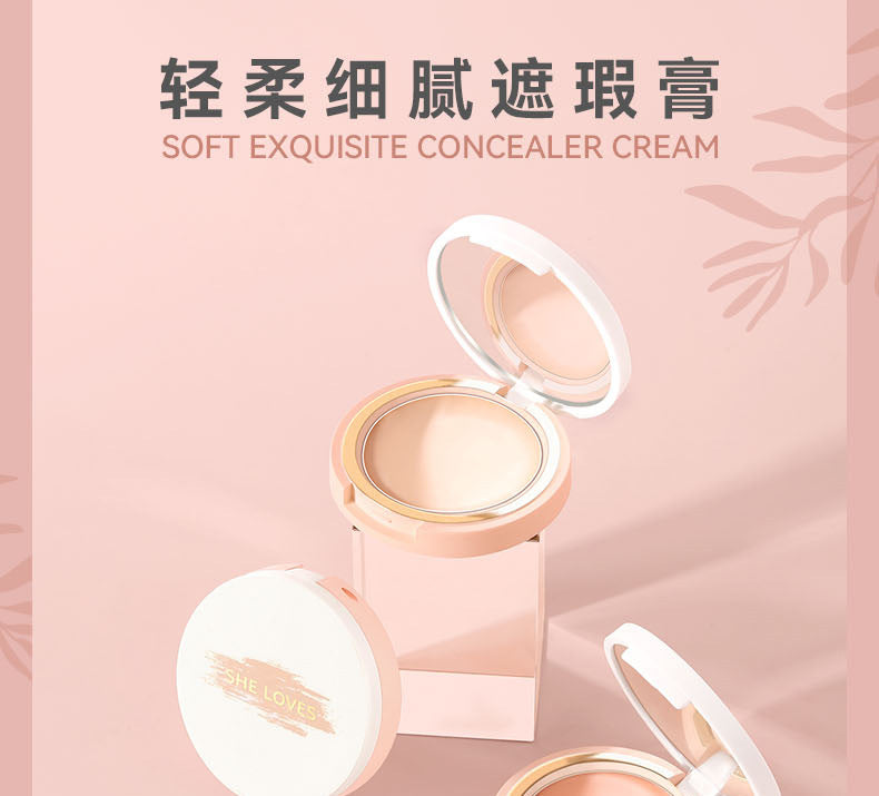 New Product SHELOVES Concealer Matte Highlighter Face Brightening Natural Shadow Tear Trough Concealer