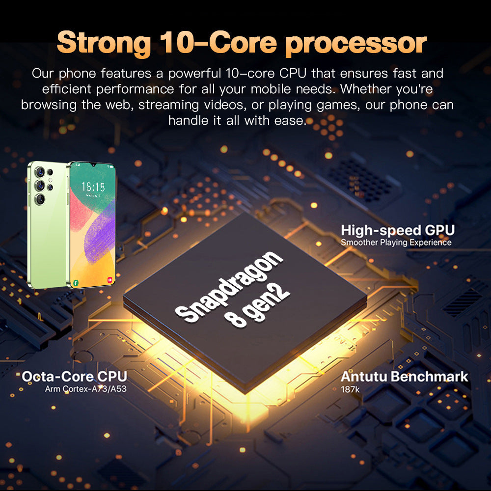New S23 Ultra 7.3Inch16+1T All-in-One Smart Android Phone(Popular)