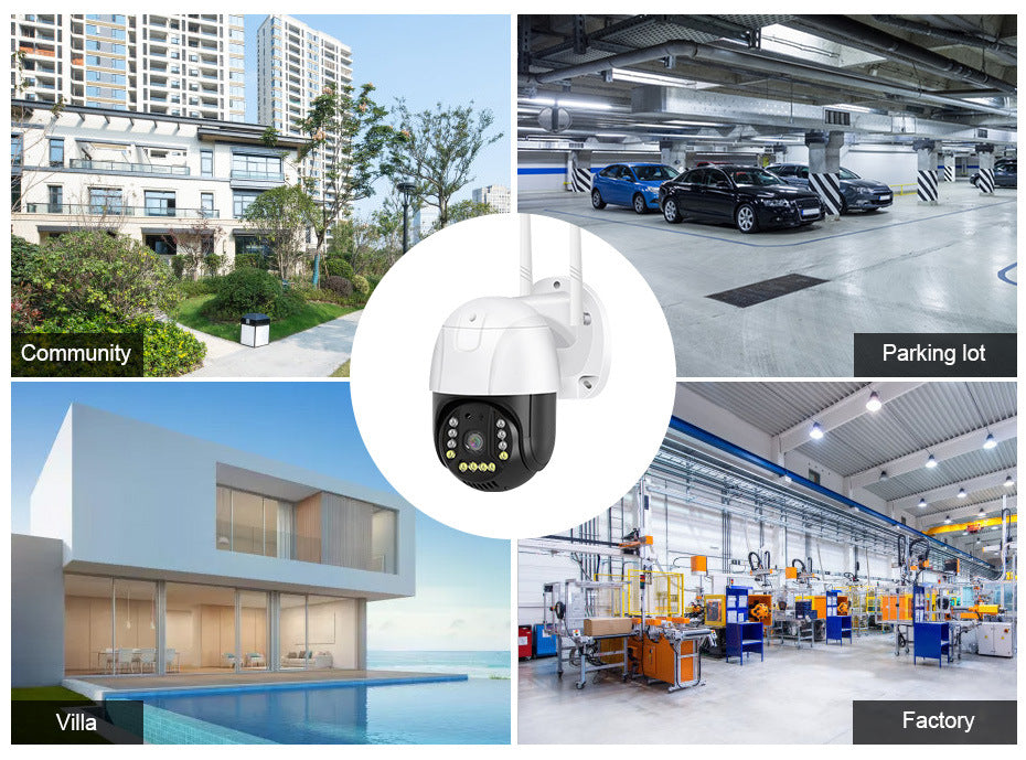 OutdoorV380WiFiCamera4G Outdoor Surveillance Camera wifi Night Vision Camera Outdoor Monitoring