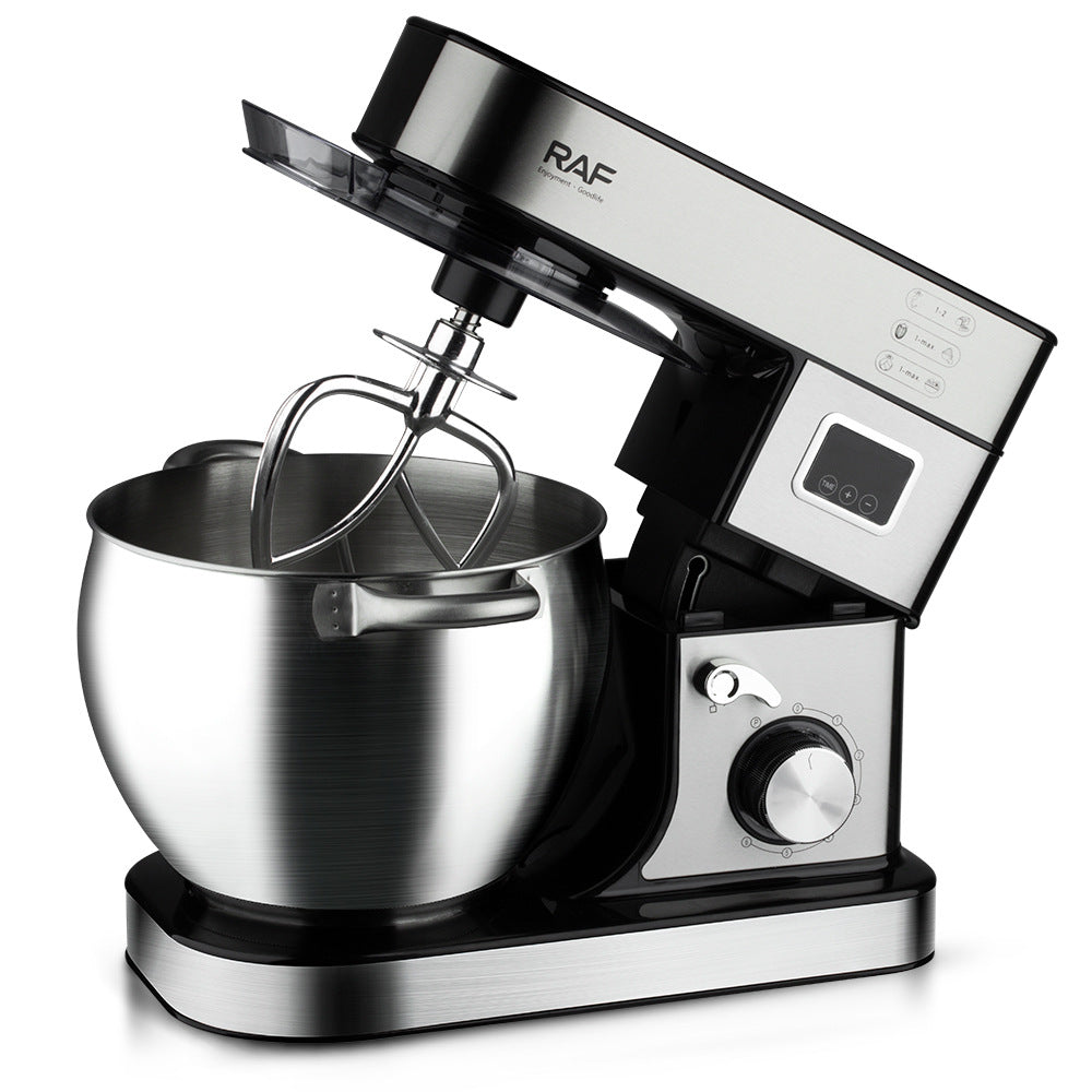 RAF European Standard Chef Machine Dough Mixer Fully Automatic Household Small Multi-Functional Egg Beater Liquid Dough Creamer