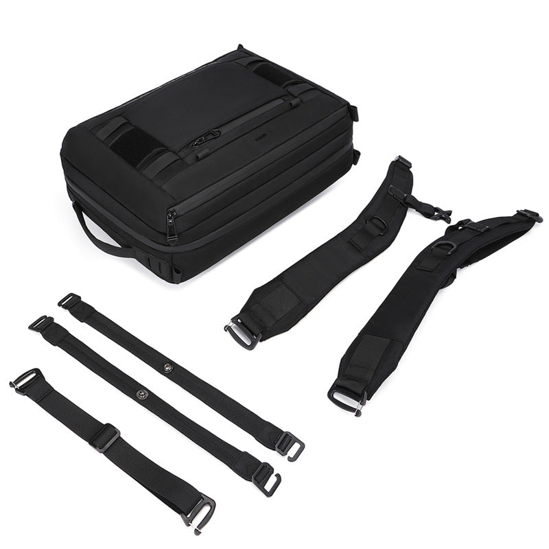 Business Computer Backpack Men's Multifunctional Large Capacity Waterproof Commuting Backpack Shoulder Portable Computer Bag