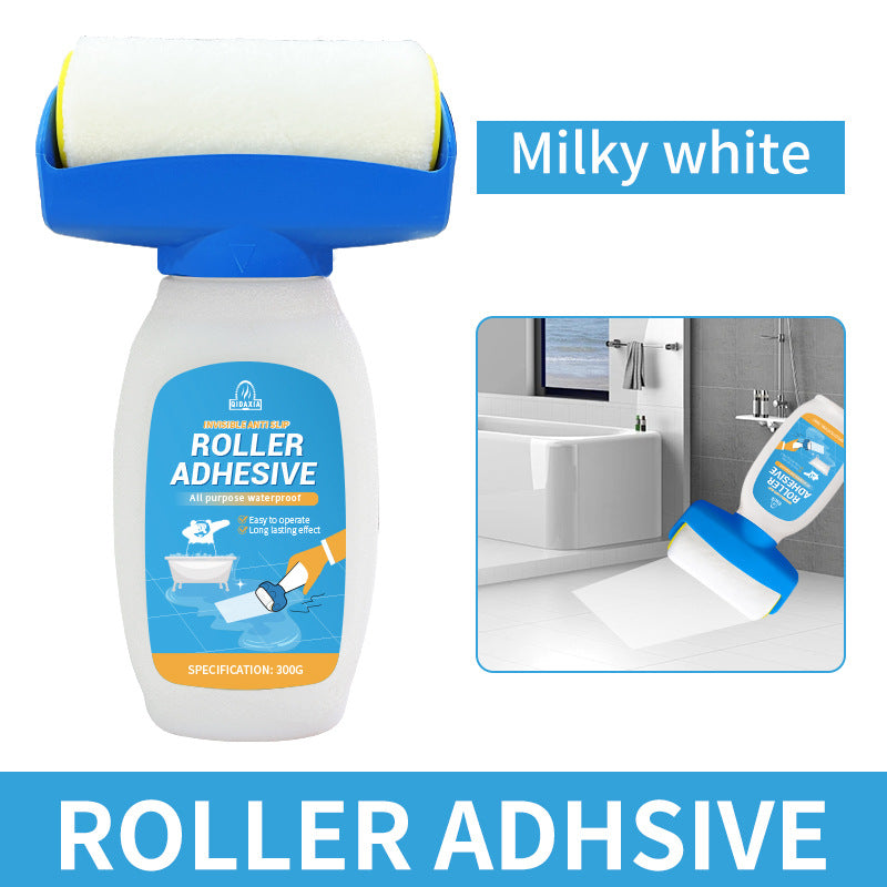 Home Floor Anti-Slip Bathroom Shower Room Glass Tile Floor Tile Marble Liquid Gel Paste Mildew Proof