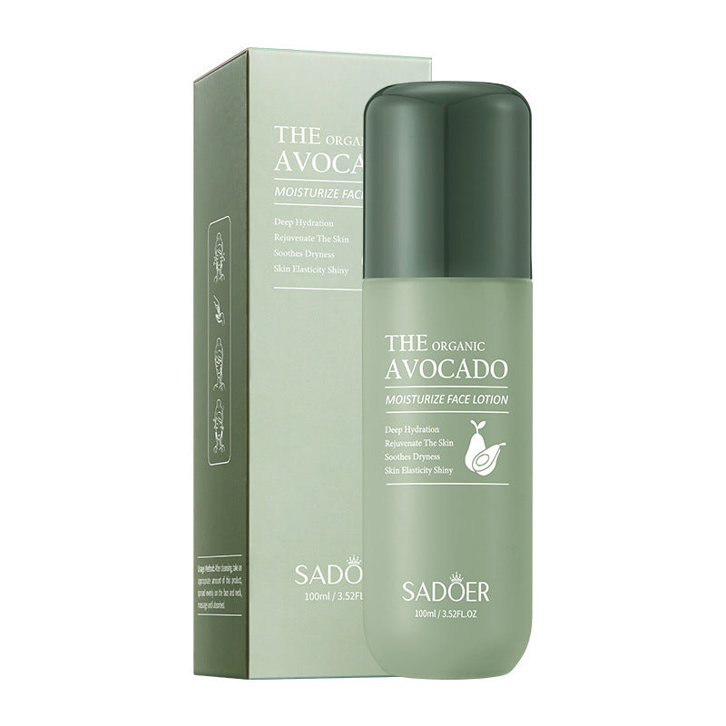 Avocado Skincare Set SADOER Cleansing, moisturizing and moisturizing six-piece set  foreign trade wholesale