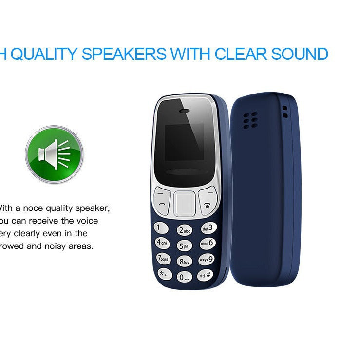 Exclusive Supply BM10Mini Mobile Phone Portable Ultra-long Standby Elderly Phone Non-smart Multi-language Button Small Mobile Phone