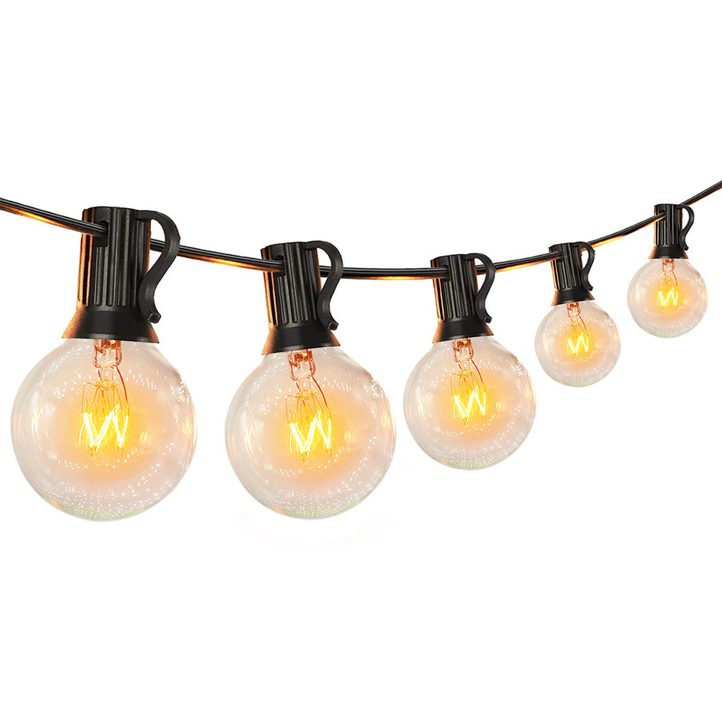 G40High Voltage String Lights led Small String Lights Waterproof US Standard G40Tungsten string light warm light outdoor string light bulb
