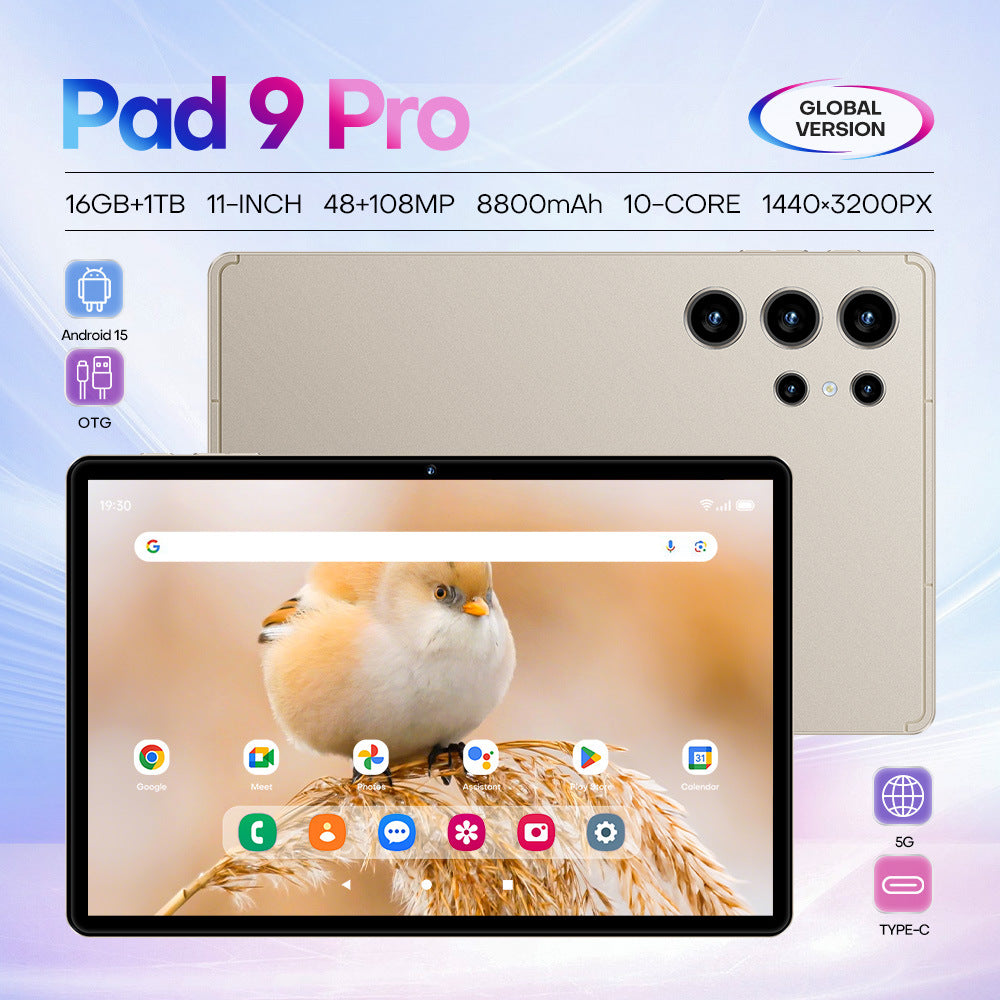 New products in stock Pad 9 Pro Tablet Pc10Inch16+1T Online Learning Game Tablet Factory Direct Sale