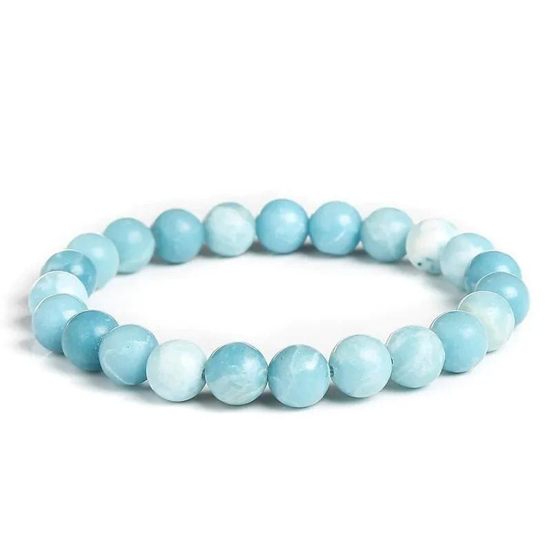 Black Gallstone Elastic Bracelet for Women Friendship Gift Cross Pendant Tiger Eye Blue Vein Agate Beaded Bracelet