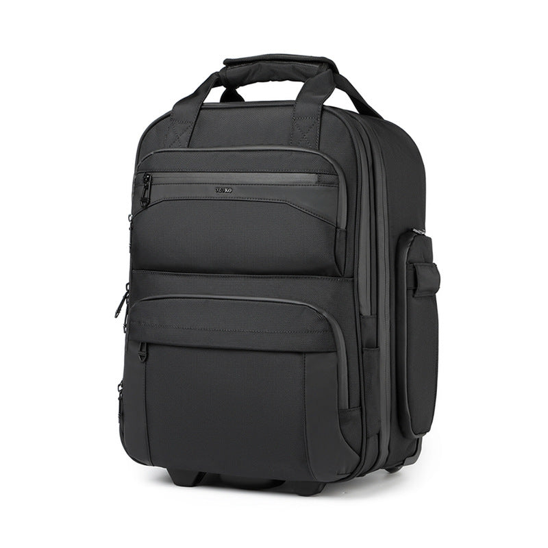 Trolley Travel Bag Business Boarding Bag Large Capacity Waterproof Oxford Cloth Multifunctional Handheld Wheeled Travel Bag