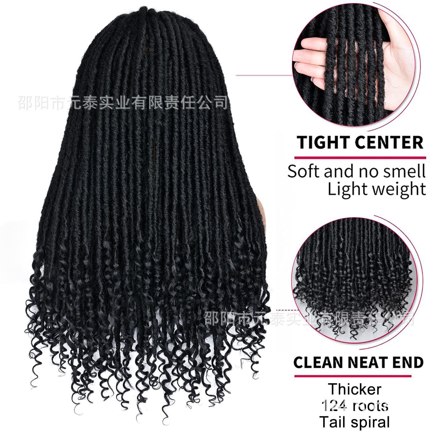 Synthetic Full Lace Wig Braided Wigs Goddess Crochet Box Wig