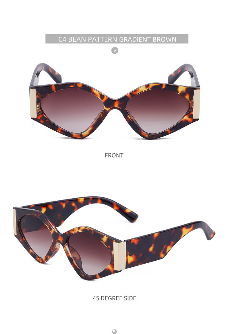 European and American style sunglasses for women trendy high-end feel ins Trendy Fashion Sunglasses for Women Wholesale sunglasses