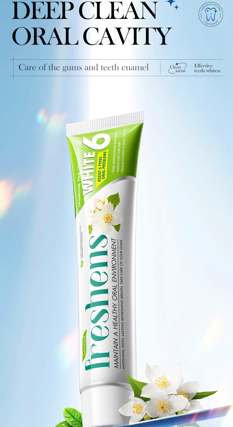 Plant Fruit Probiotic Toothpaste SADOER Oral Whitening Teeth Gum Care Toothpaste  Wholesale