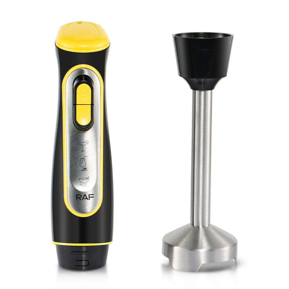 RAF EU Standard Portable Household Food Blender Handheld Electric Stainless Steel Cooking Stick Mixer393