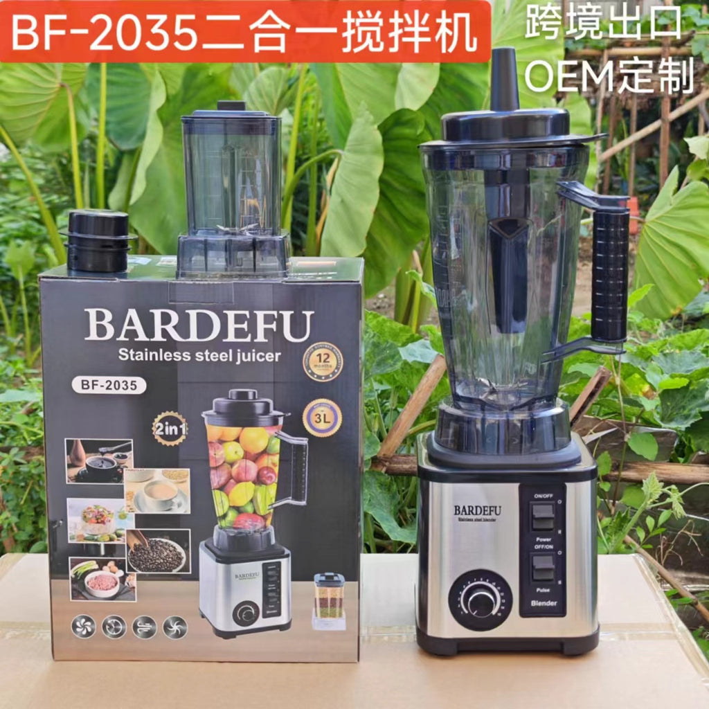 6in1blender Commercial Stainless Steel Blender Household Pure Copper Meat Grinder Ice Crusher Juicer Multi-Function