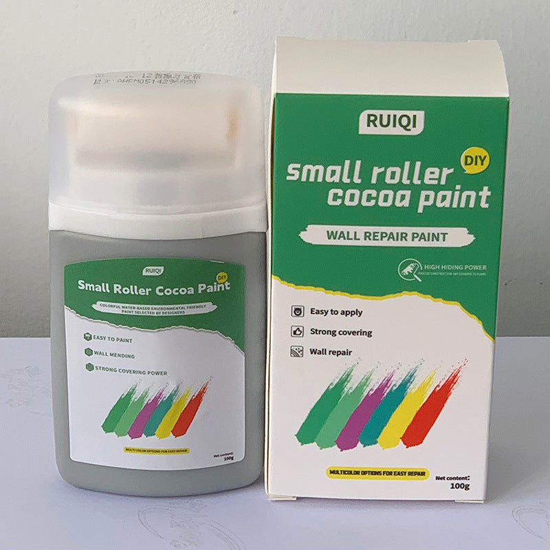 Manufacturer Small Roll Paint Odorless Latex Paint Household Wall Color Change Repair Interior Wall Paint Self-Painting Wholesale