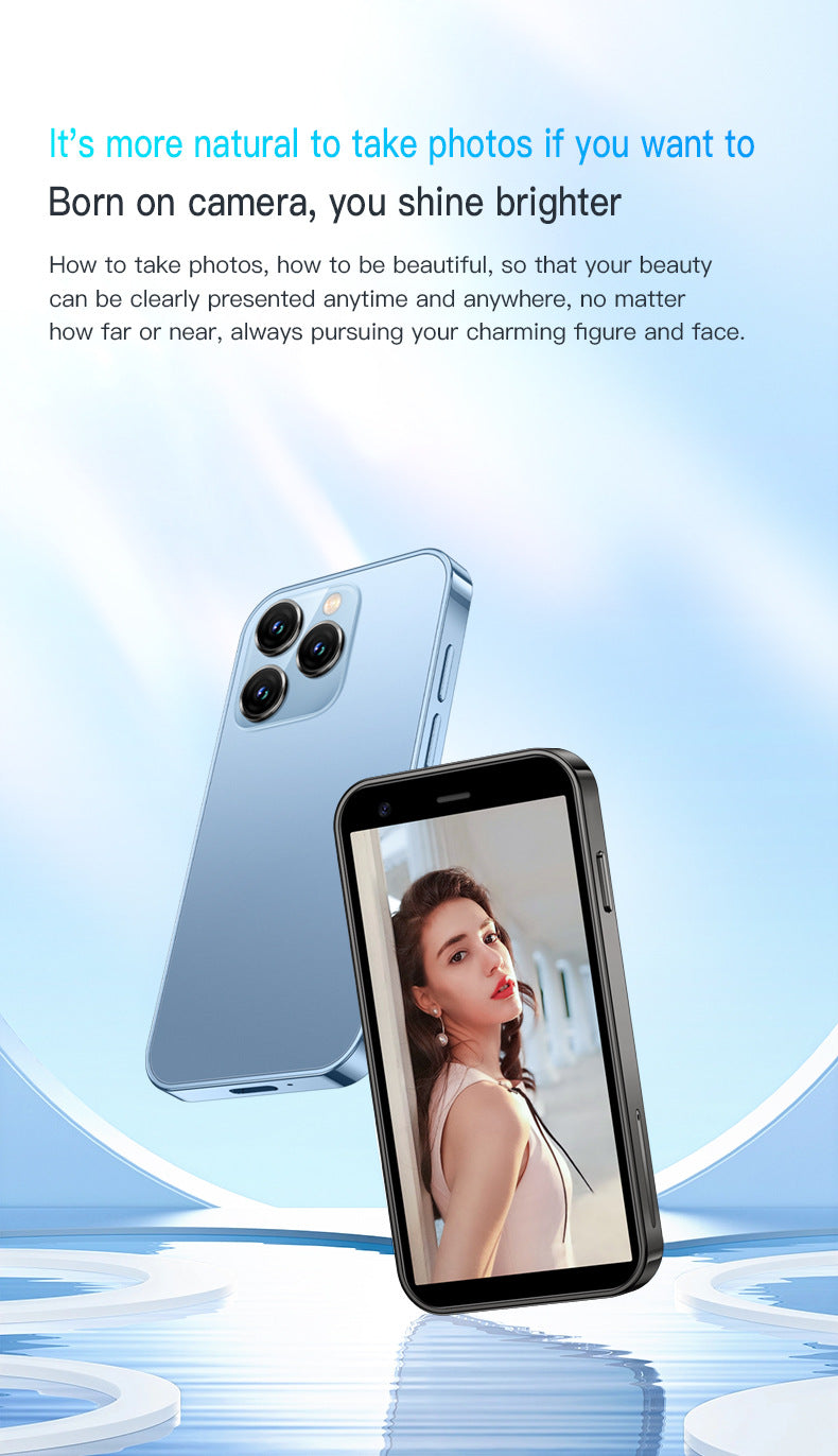 Hot Sale XS15 Mini Mobile Phone2+16G Ultra-small Pocket Android Smartphone Google Phone(Popular)