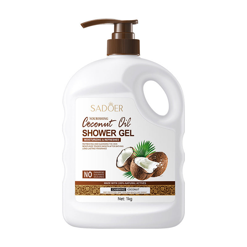Large Capacity Shower Gel Amino Acid Moisturizing2kg Smooth Fragrance Body Wash Export Manufacturer Wholesale