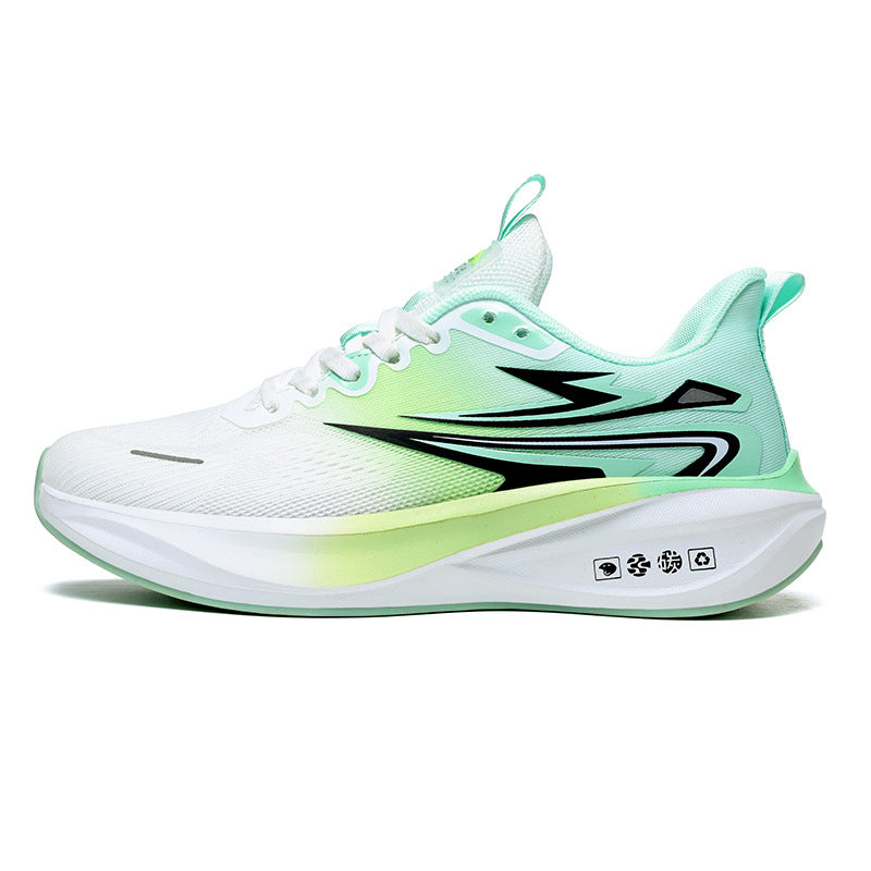 Summer New Fashion Trend Men's Casual Shoes High Elastic Cushioning Youth Running Shoes Jacquard Breathable Sports Shoes