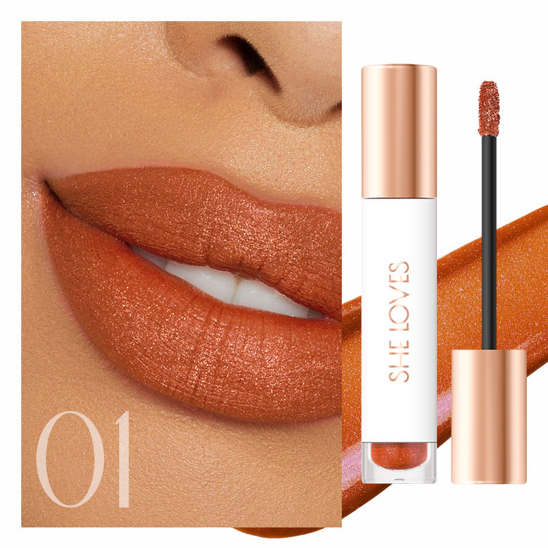 SHELOVES Diamond Fine Shimmer Matte Liquid Lipstick LiquidLipstick Wholesale Lip Gloss