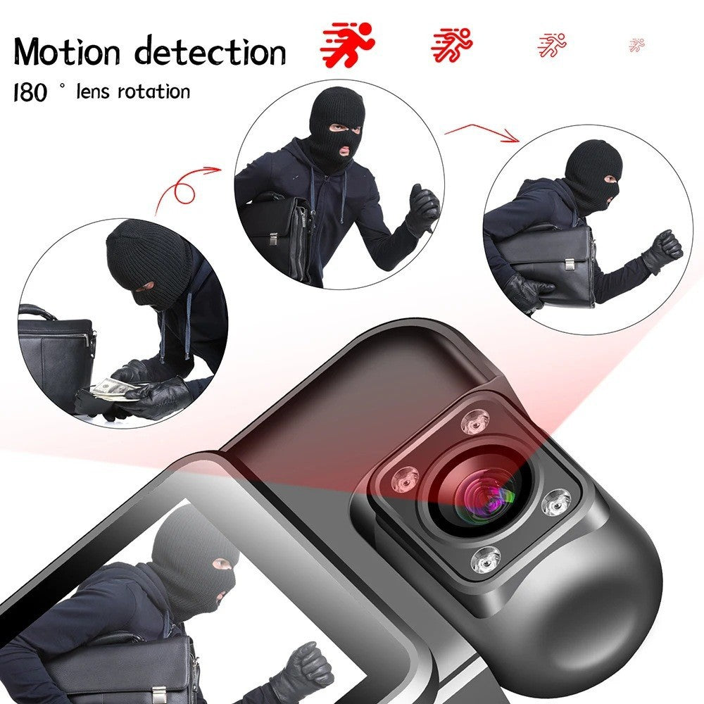 4K Handheld Pocket Camera Portable Recorder Clip Camera HD Infrared Night Vision Recorder