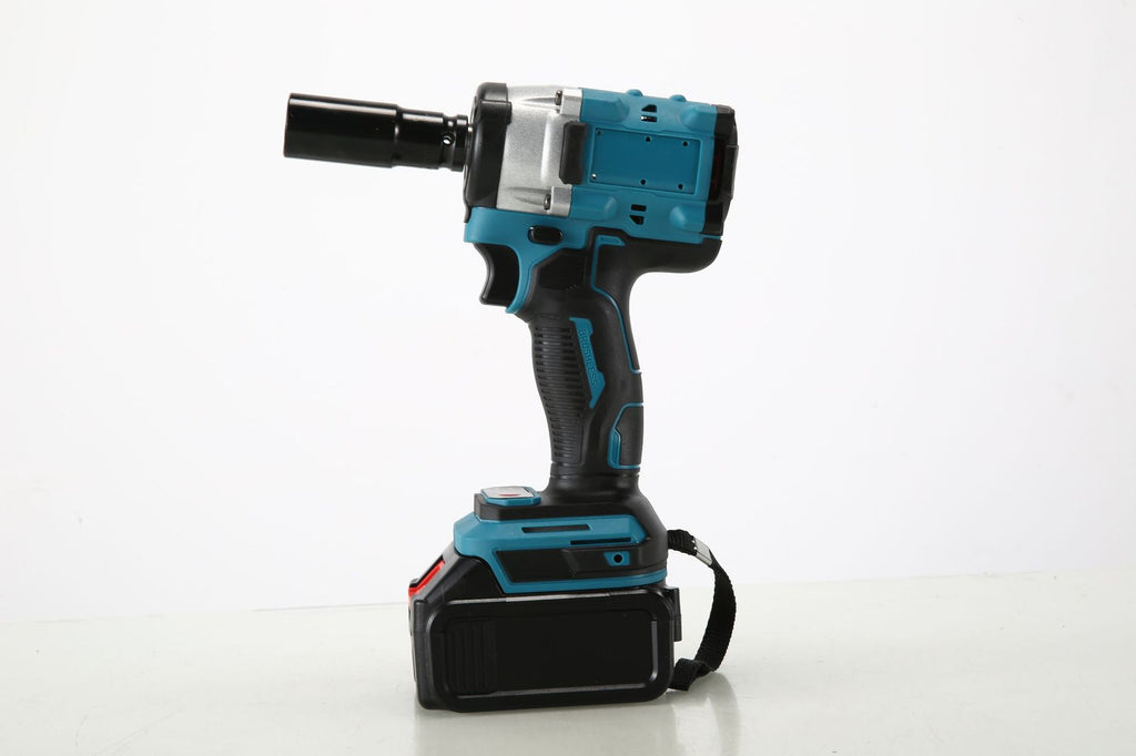 Cordless Electric Tool with Screwdriver Bits, Rechargeable Lithium Battery, High Torque Electric Wrench for Woodworking and Auto Repair