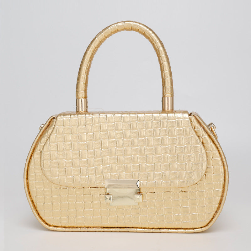 Women's Crossbody Bag Versatile Summer Small Square Bag2024New textured shoulder bag niche handbag