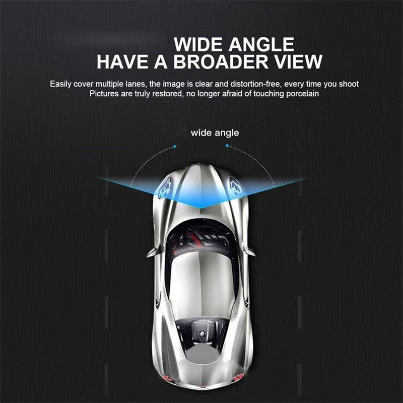 Hd1080P Driving Recorder with Three Lenses and Rearview Camera for Mobile Phone WIFI Car DVR