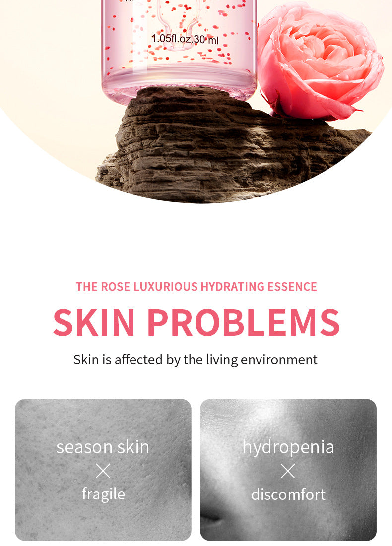 Plant Essence Serum SADOER Aloe Vera Rose Chamomile Hydrating Moisturizing  Foreign Trade Wholesale