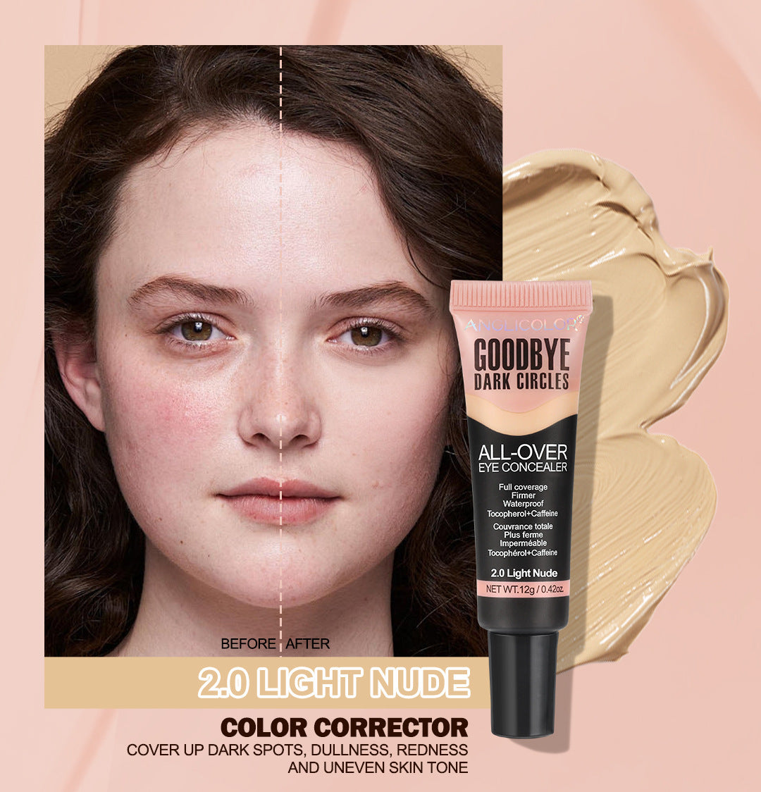 Powerful Concealer for Covering Tattoos, Dark Circles, Moisturizing, Brightening Concealer Liquid, Makeup Wholesale