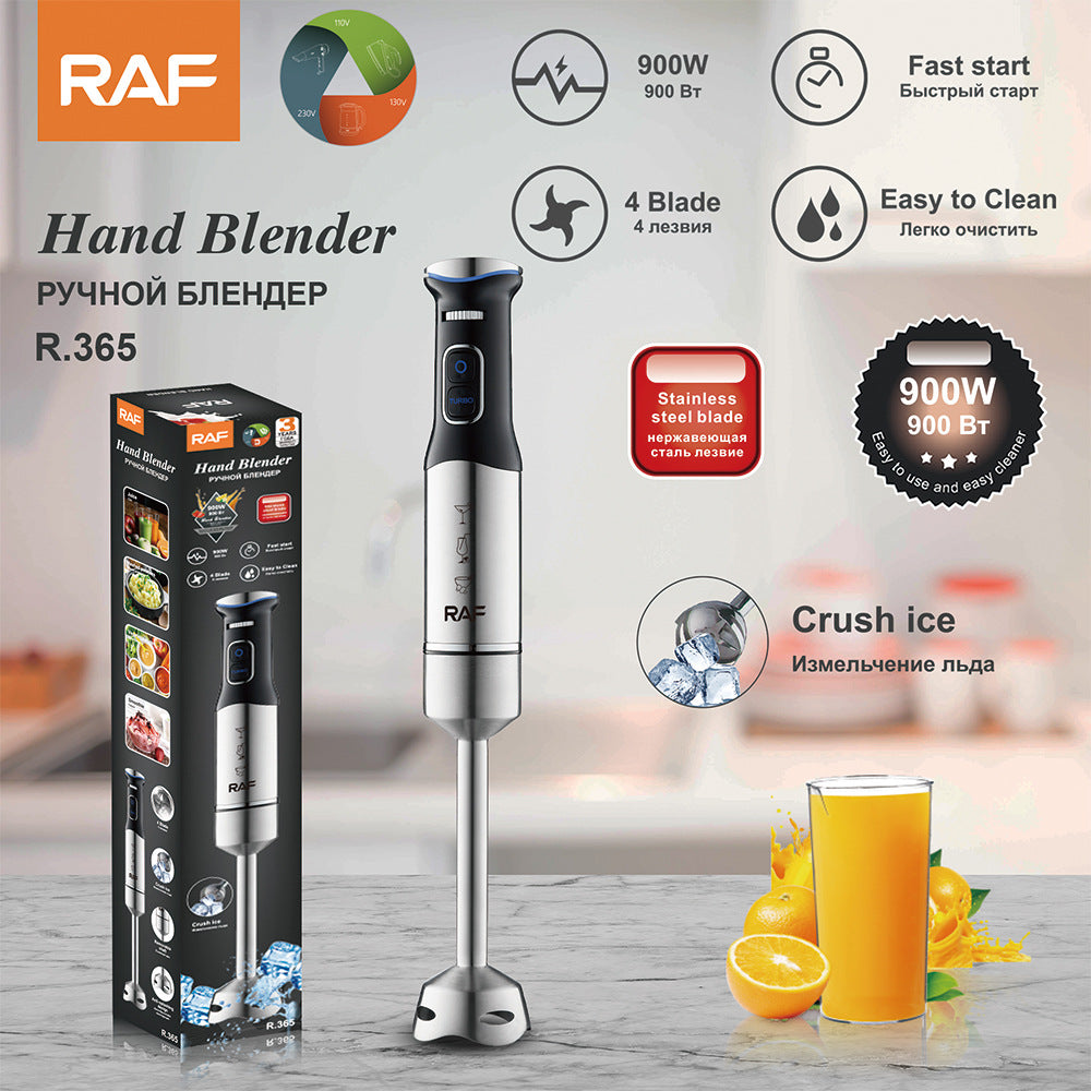 RAF EU Standard Multifunctional Household Food Processor Blender for Baby Food, Baking, and Juicing365