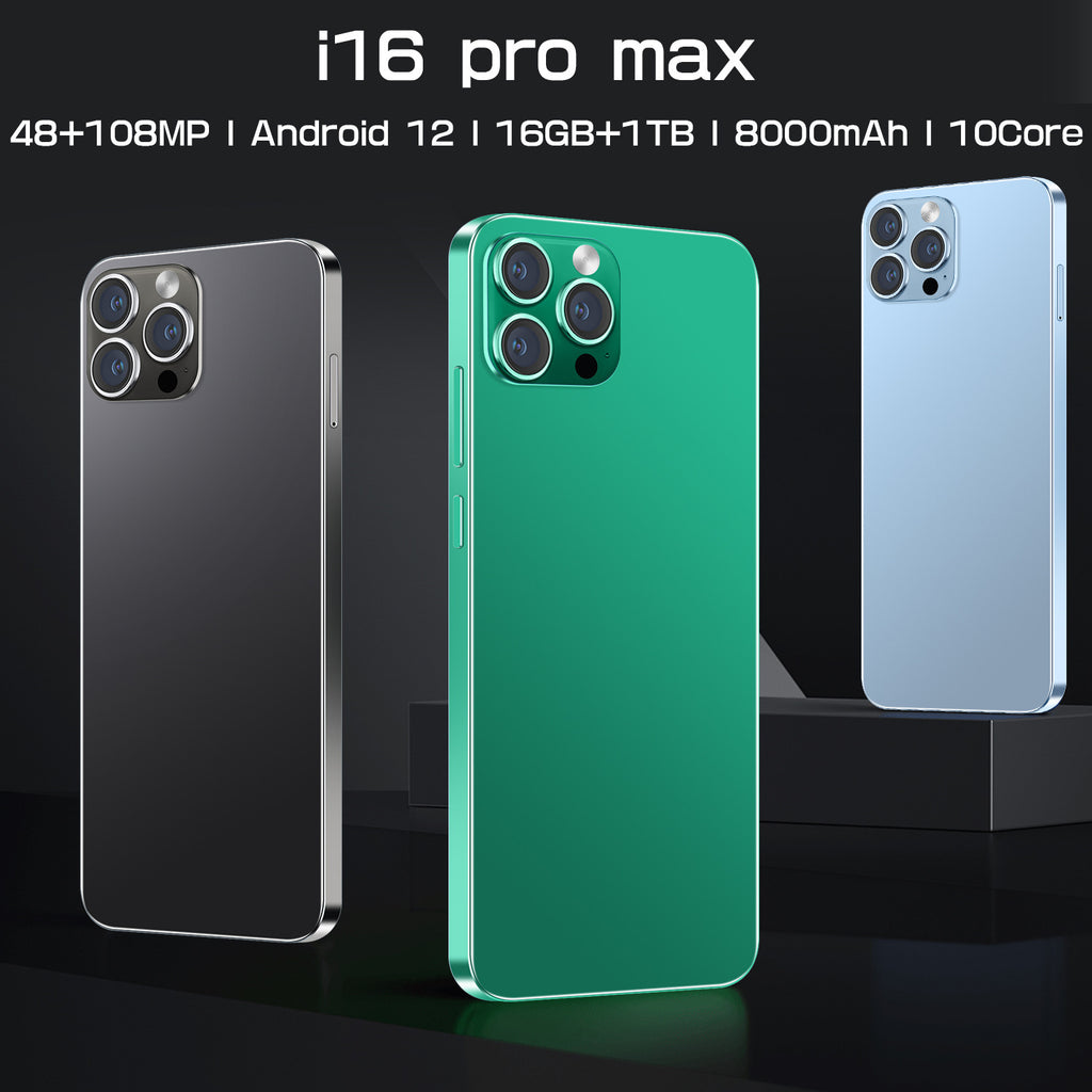 Hot-selling Low Price I16 Pro Max Mobile Phone16+1T Android6.8Inch AliExpress Hot Sale