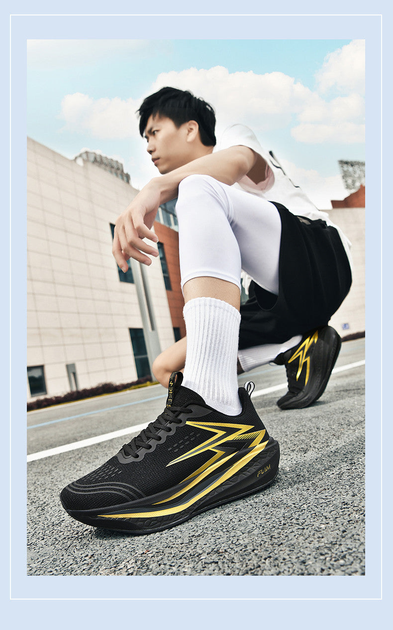 New Large Size Running Shoes Fei Ran4Carbon Plate Marathon Carbon Plate Men's and Women's Racing Body Side Training Sneakers