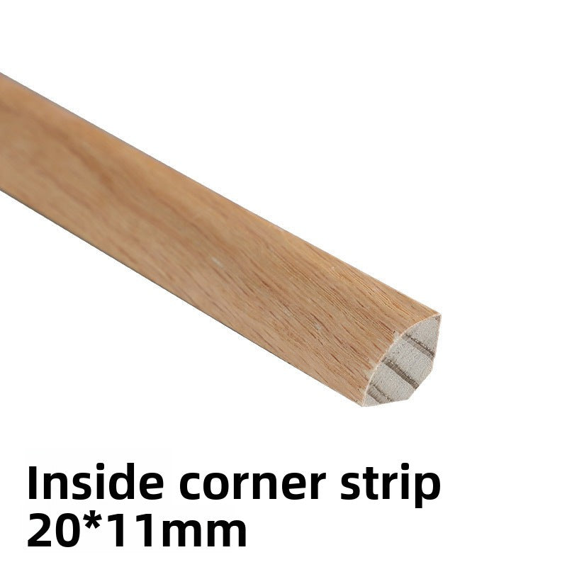 Corner trim for living room, edge protection for wall corners, anti-collision protective strip, decorative trim for doorway, solid wood corner guard strip