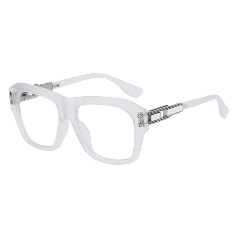 European and American Fashion Large Square Frame Sunglasses for Men High-end Sun Protection Sunglasses Men's Trendy Glasses sunglasses