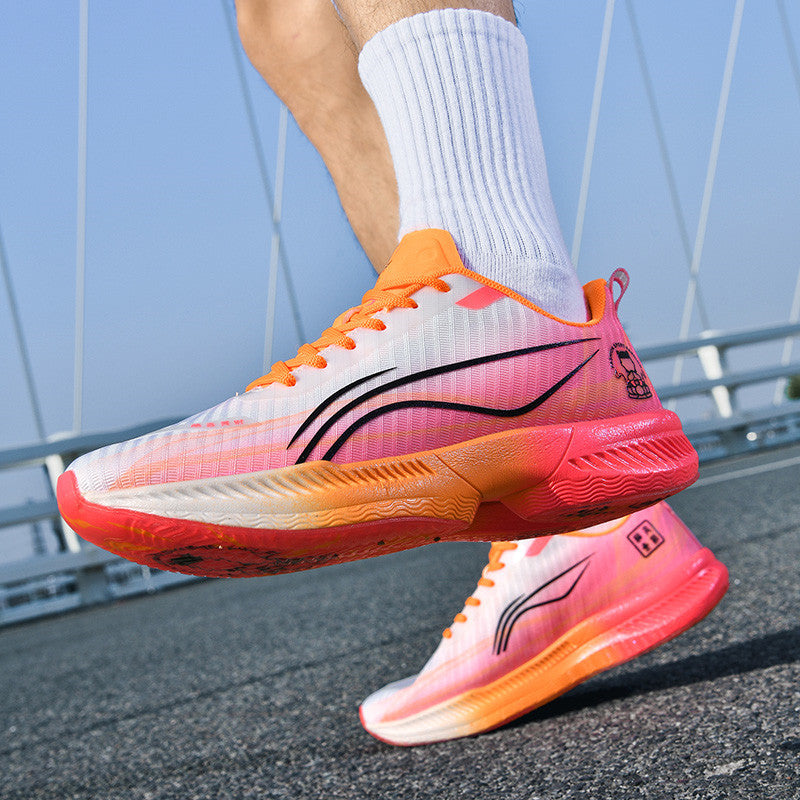 Autumn New Parent-Child Nezha Ao Bing Fashion Casual Sports Shoes Popcorn Carbon Plate Lightweight Comfortable Running Shoes