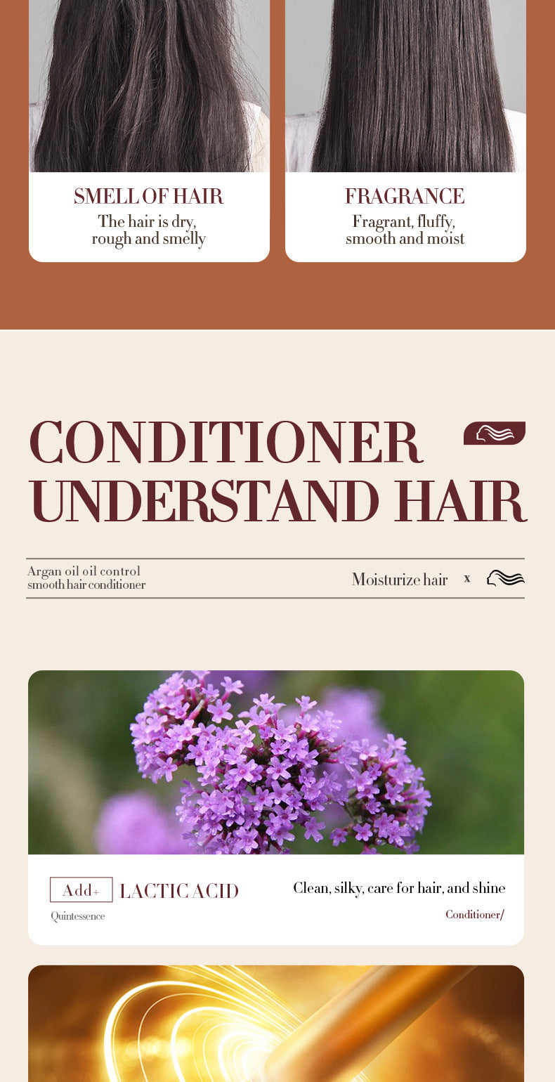 Nut Oil Shampoo SADOER Clean, fluffy, refreshing, moisturizing hair conditioner  wholesale